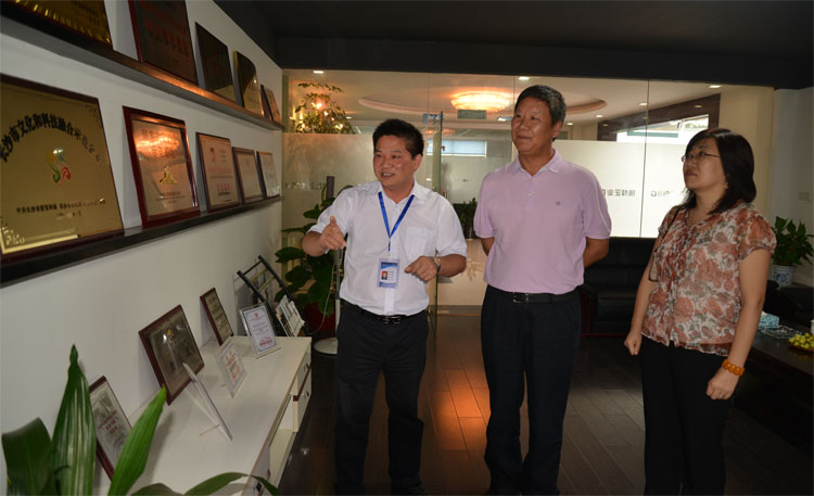 中國光協(xié)LED顯示應用分會領導一行蒞臨918博天堂光電考察