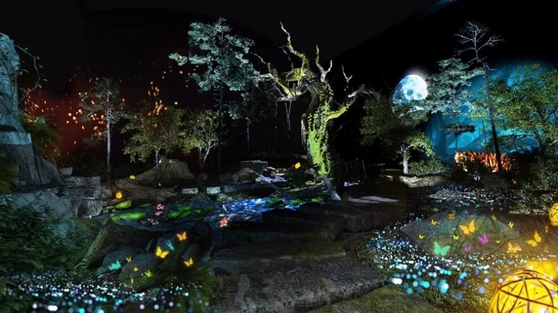 沉浸式實(shí)景光影秀——森之靈