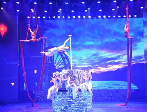 918博天堂LED燈具營造炫彩華麗的舞臺氛圍