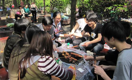 趣味十足的長沙南郊公園燒烤活動(dòng)