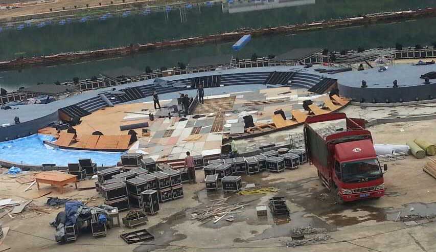 舞臺舞美設計、舞臺機械及視頻工程