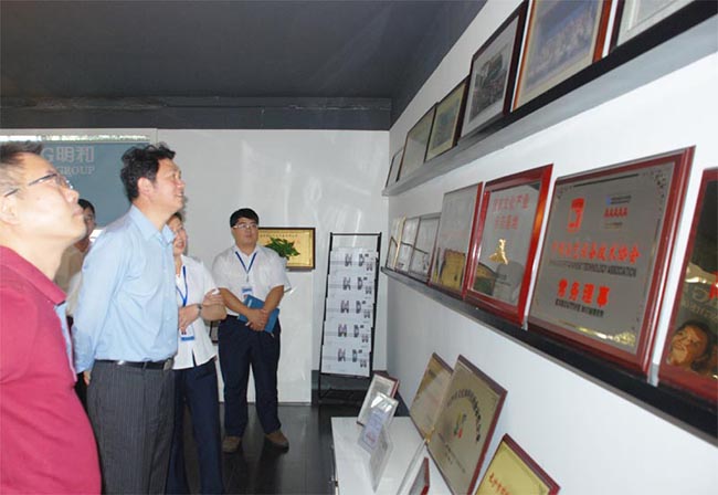 湖南省知識(shí)產(chǎn)權(quán)局陳仲伯局長帶領(lǐng)調(diào)研組蒞臨918博天堂產(chǎn)業(yè)園調(diào)研指導(dǎo)