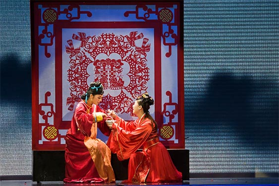 大型情景主題歌舞《記憶廬陵》劇照