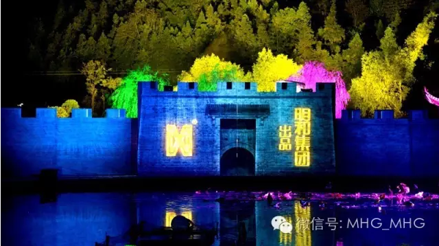 3D實景水霧秀《隆里傳奇》