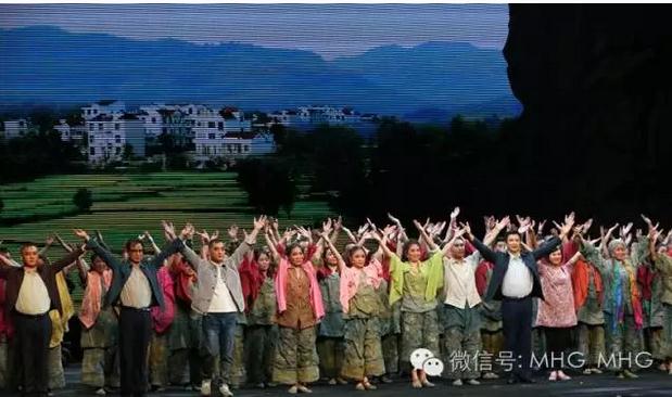 秦腔劇目《家園》演出現場