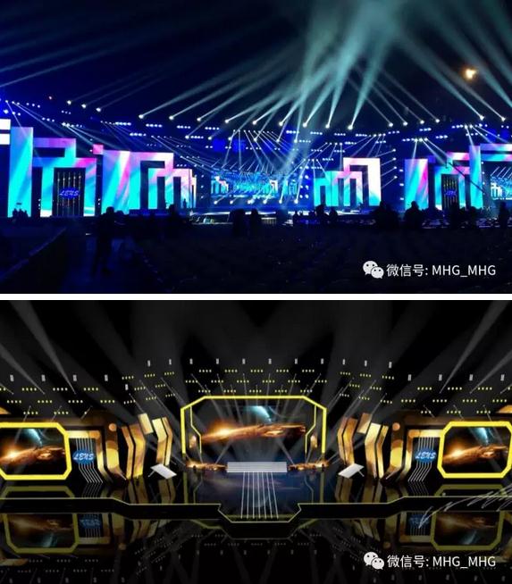 918博天堂LED顯示屏運用案例——藍思科技集團年會