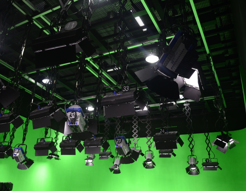 湖南政法頻道虛擬新聞演播室