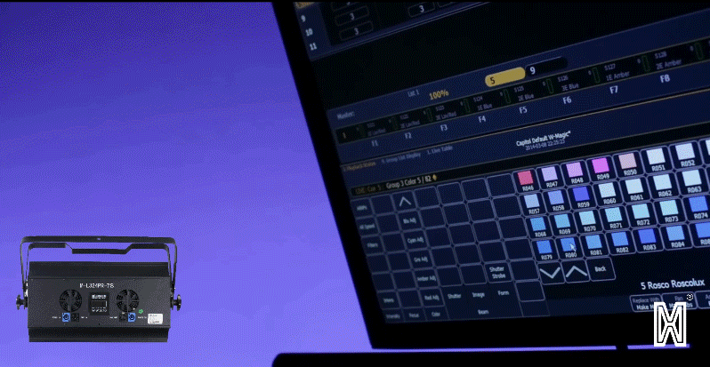 M-L324PR-7色 LED數(shù)字平板柔光燈